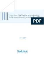 2015 Oad 2017. Mortalidad Relacionada Al Consumo de Sustancias Psicoactivas Argentina 2015