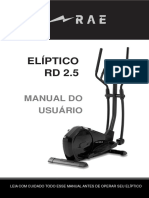 ELÍPTICO RD 2.5 - Owner's Manual