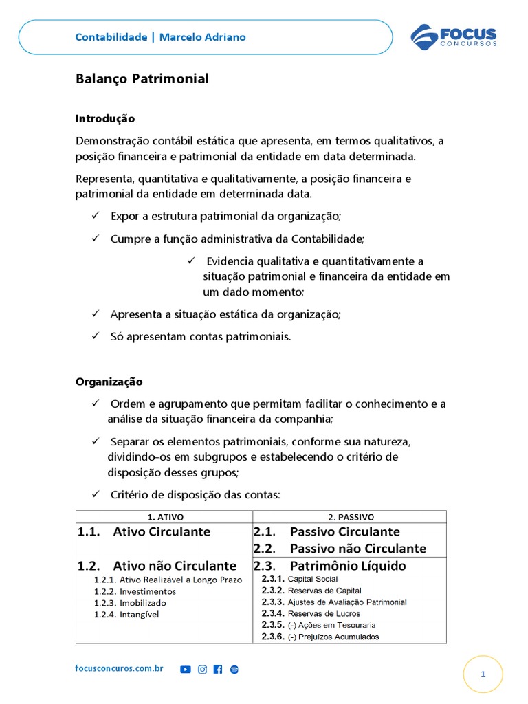 13 Balanço Patrimonial | PDF | Contabilidade | Relatório anual, image size:768x1024