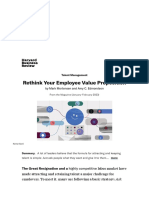Rethink Your Employee Value Proposition