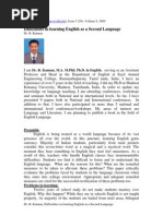 Download Difficulties in Learning English as a Second Language by Jayshree Koravi SN64969997 doc pdf