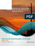 NDU 016 - Compatibilização Da Arborização Com As Redes de Distribuição de Energia Elétrica