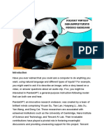 PandaGPT - The Ultimate Multimodal Instruction-Following Model
