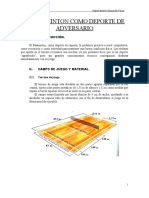 Apuntes de Bádminton 