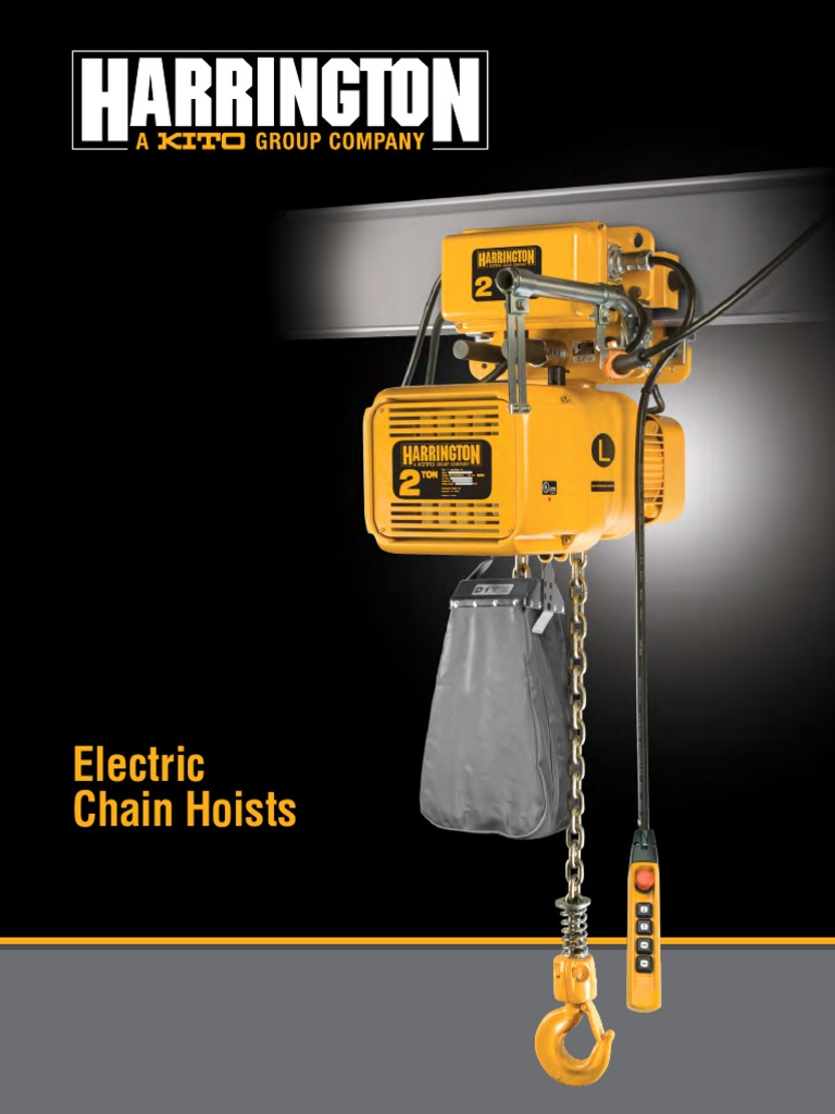 Electric Hoists Catalog PDF