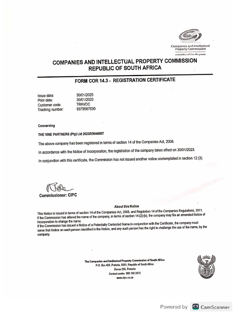 the-vine-partners-cipc-registration-documents-pdf