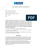 Trabalho Semana Jurídica (Respostas)