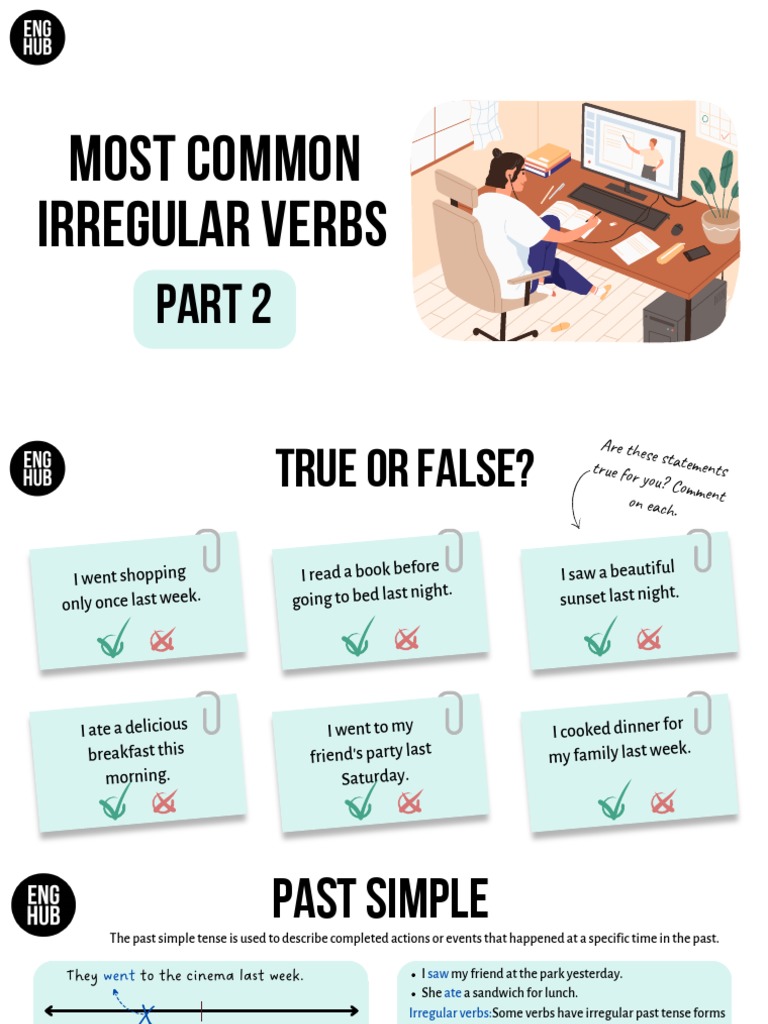 Mastering Past Simple Tense | PDF | Linguistic Morphology | Semantic Units