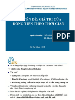 Giá Trị Dòng Tiền Theo Thời Gian