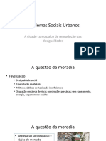 Problemas Sociais Urbanos 