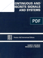 Continuous and Discrete Signals and Systems Textbook)