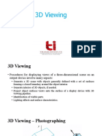 3D Viewing