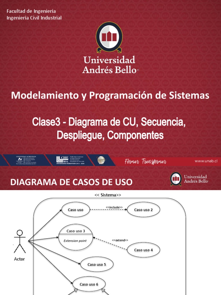 Diagrama de Casos de Uso UML | PDF | Caso de uso | Lenguaje de modelado ...