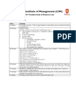 LAWS101 Week 9 Tutorial Plan