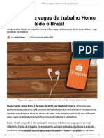 Shopee Abre Vagas de Trabalho Home Office para Todo o Brasil