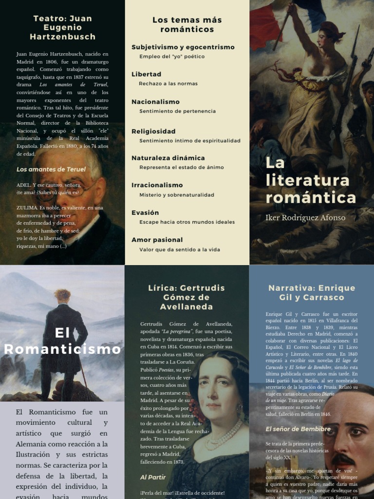 Tríptico Romanticismo | PDF