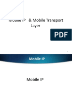 Chapter 7 - Mobile IP and TCP