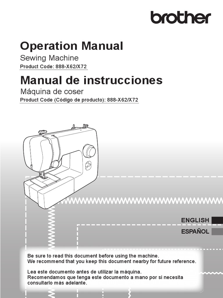 Manual de Uso de La Maquina de Coser PDF Ac Power Plugs And Sockets