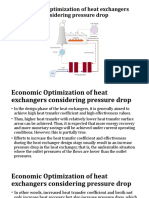 Economic Optimization of Heat Exchangers Considering Pressure