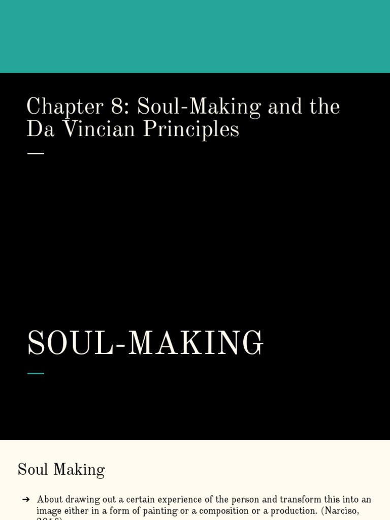 Soul-Making Through Da Vincian Principles | PDF | Experience | Soul