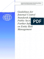 Intosai - Gov - 9130 - Guidelines For Internal Control Standards For The Public Sector - Further Information On Entity Risk Management