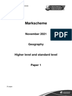 Nov 2021 Geography - Paper - 1 - H