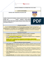 FORMATO INFORME PEDAGAGICO 1 CICLO. Quinteros Montivero Brittany Tiziana