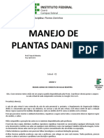 Aulas 9 e 10 - Manejo de Plantas Daninhas