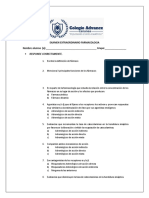 EXAMEN EXTRAORDINARIO FARMACOLOGIA para Alumnos