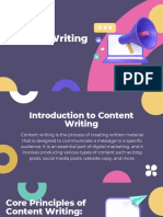 Content Writing