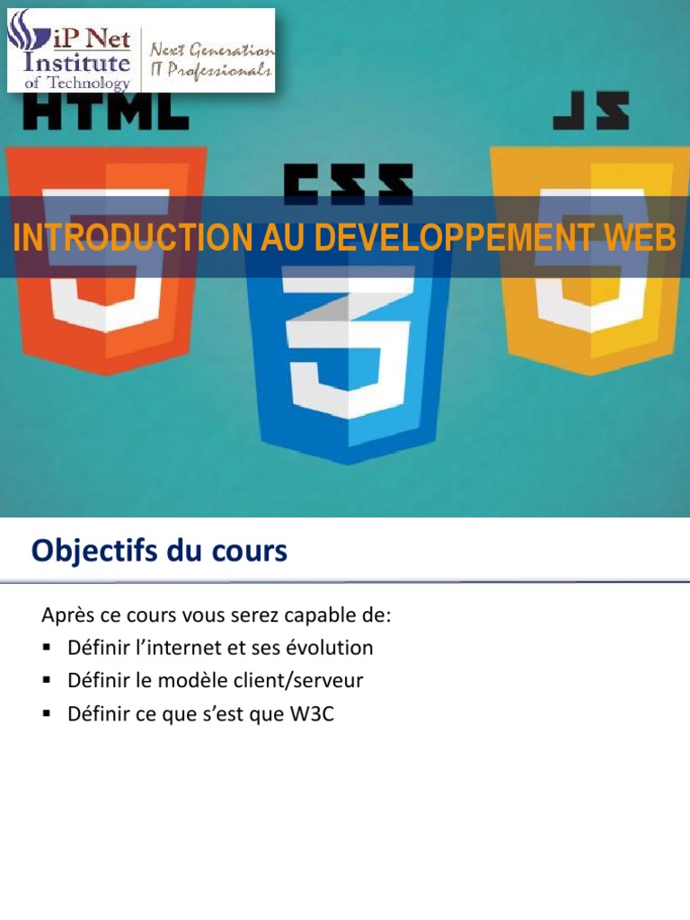 Introduction au Développement Web | PDF | Internet | Internet et Web