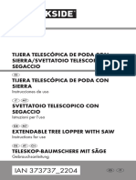 Tijera Telescópica de Poda Con Sierra/Svettatoio Telescopico Con Segaccio