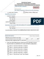CNP Load Interconnection Data Request Form Rev 030917