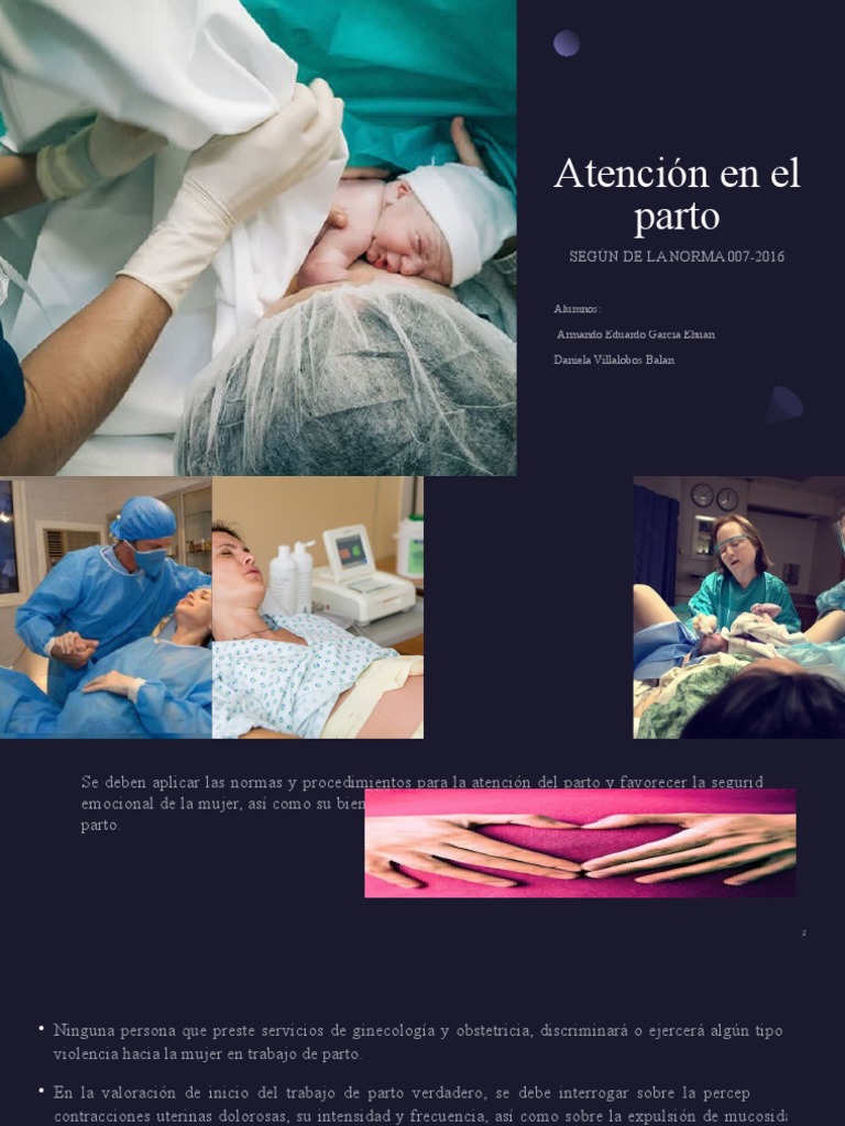 Atencion de Parto | PDF
