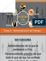Mayordomia Clase 2