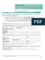 Formato para Recabar Información para El Pre-Registro: Datos de Identificación
