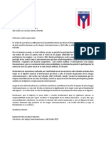 Carta Polo Acuático