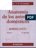 Anatomía de Los Animales Domésticos Tomo I S Sisson J D Grossman