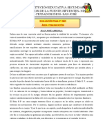 Evaluación Final 5° Año