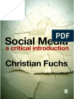 Christian Fuchs Social Media a Critical
