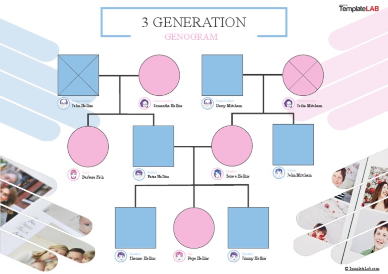 Three Generation Genogram Example | PDF