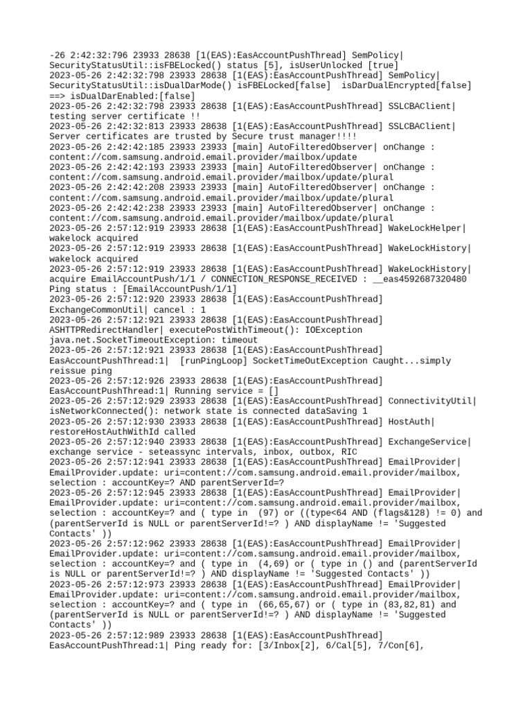 Emaillog 0 | PDF | Logging | Telecommunications