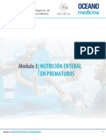 Módulo 3 - Nutrición Enteral en Prematuros