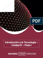 Unidad Iv - Parte I - Contenido - Introduccion A La Tecnologia-1