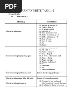 Learn To Write Task 1-2