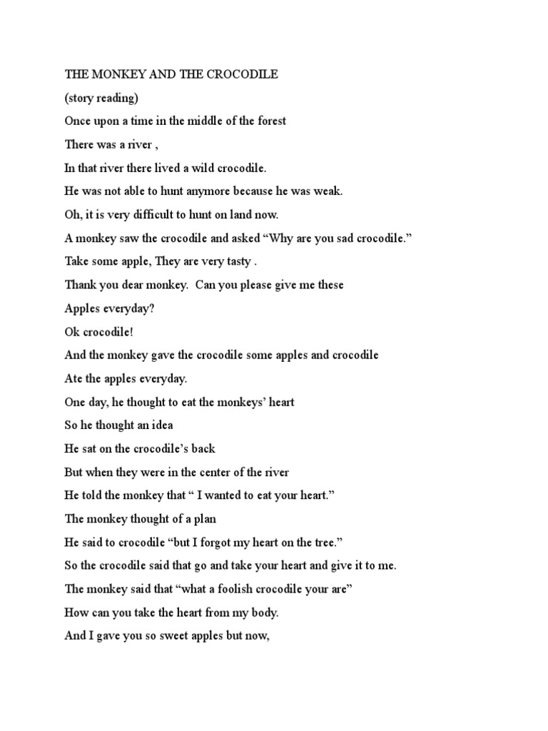 Story Telling Story Reading Poem | PDF