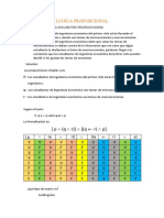 Lógica Proposicional Trabajo