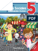 Solucionario A Clases Con Estudios Sociales y Educacion Civica 5