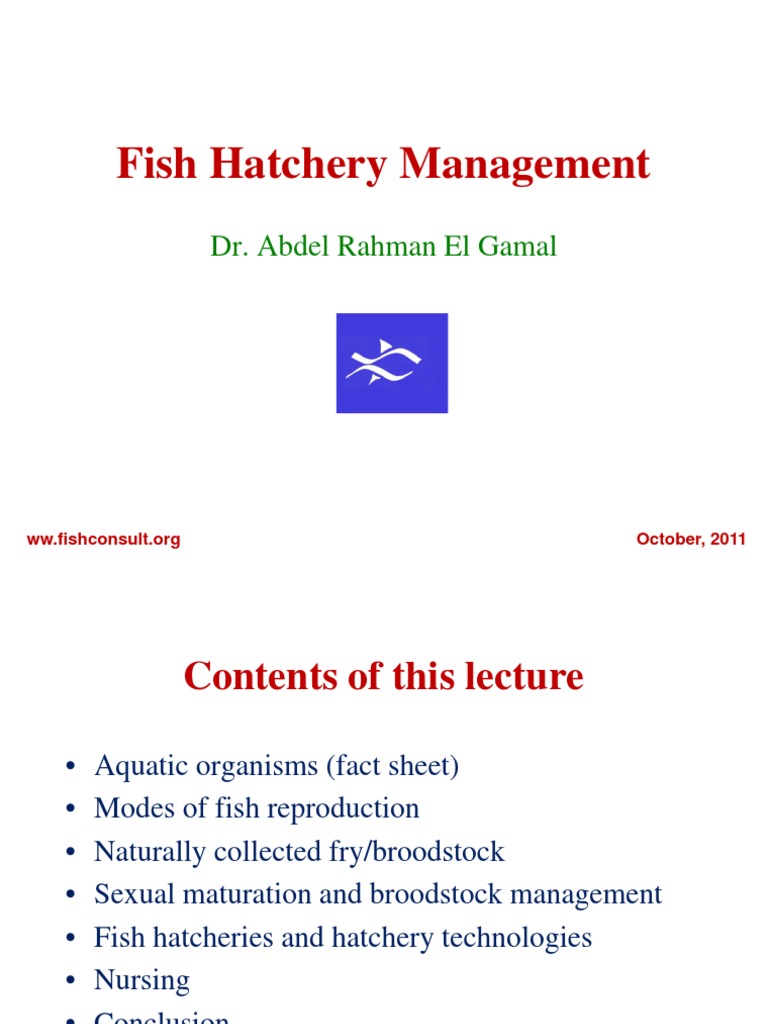 FishHatcherymanagementOctober2011 PDF