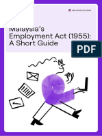Malaysia Employment Act Guide